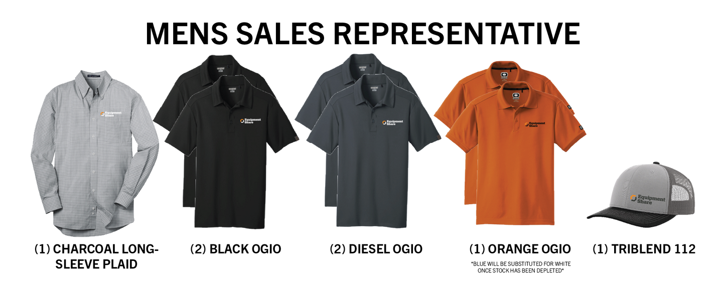 Sales Representative Mens - Made to Order
