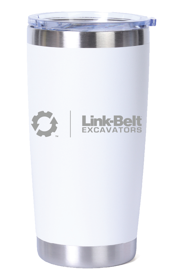Link-Belt 20oz. Laser Engraved Stainless Steel Vacuum Tumbler