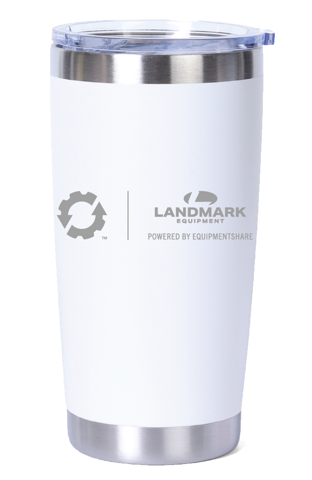 Landmark 20oz. Laser Engraved Stainless Steel Vacuum Tumbler