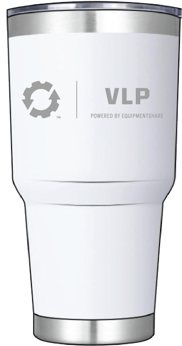 VLP 30oz. Laser Engraved Stainless Steel Vacuum Tumbler