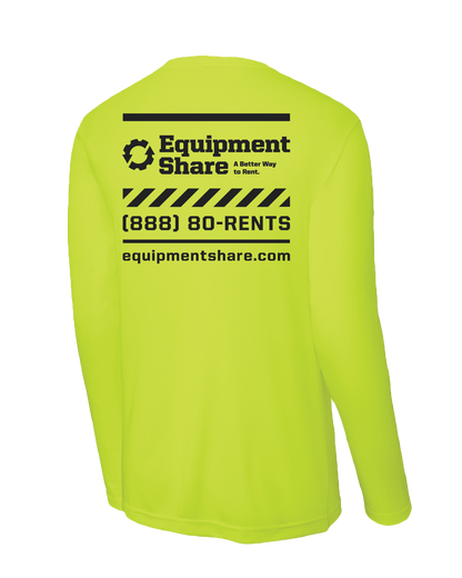Sport-Tek Long Sleeve Competitor Tee with Equipment Share Gear logo