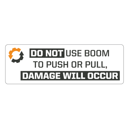 Boom Safety 24"x8"