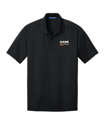 Port Authority Diamond Jacquard Polo With Case Power & Equipment Florida logo-  made to order.