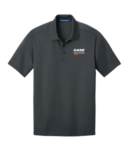 Port Authority Diamond Jacquard Polo With Case Power & Equipment Florida logo-  made to order.