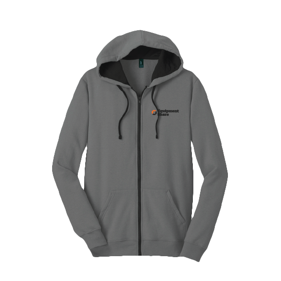 District Concert Fleece Full-Zip Hoodie DT800 - Made to Order