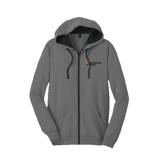 District Concert Fleece Full-Zip Hoodie DT800 - Made to Order