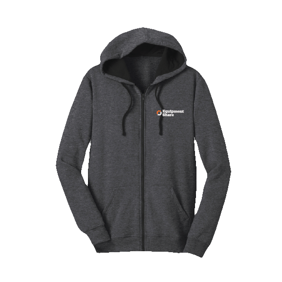 District Concert Fleece Full-Zip Hoodie DT800 - Made to Order