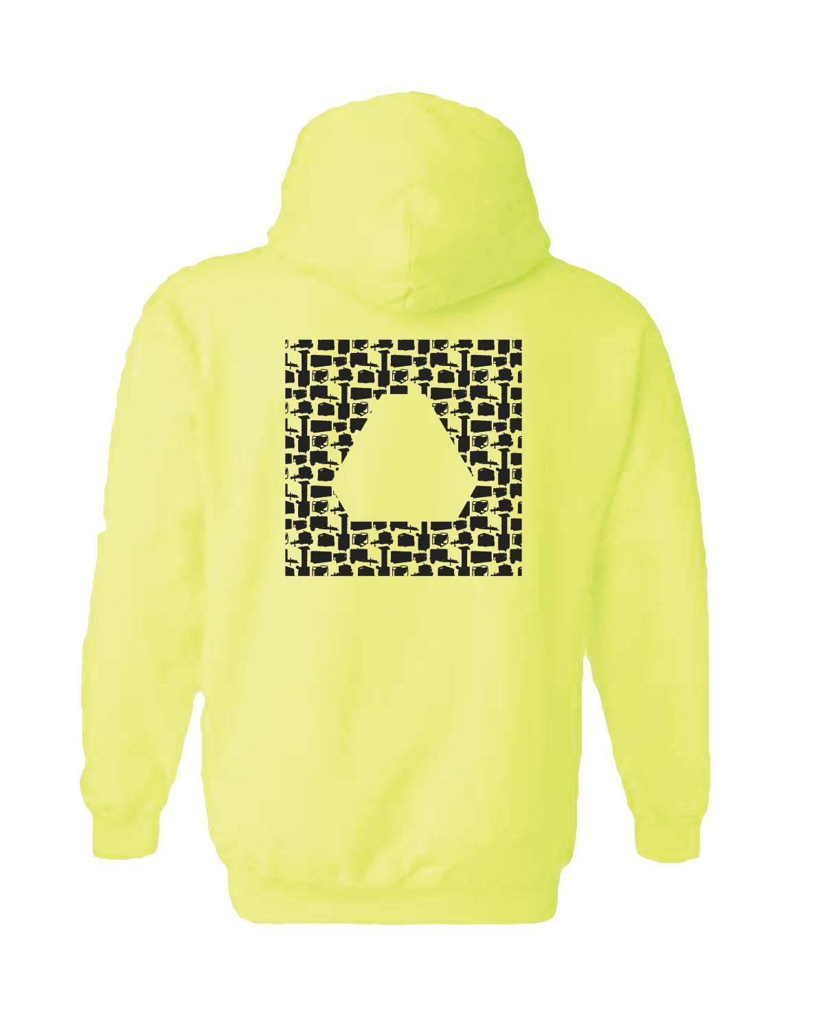18500 Heavy Blend Hooded Sweatshirt with Advanced solution