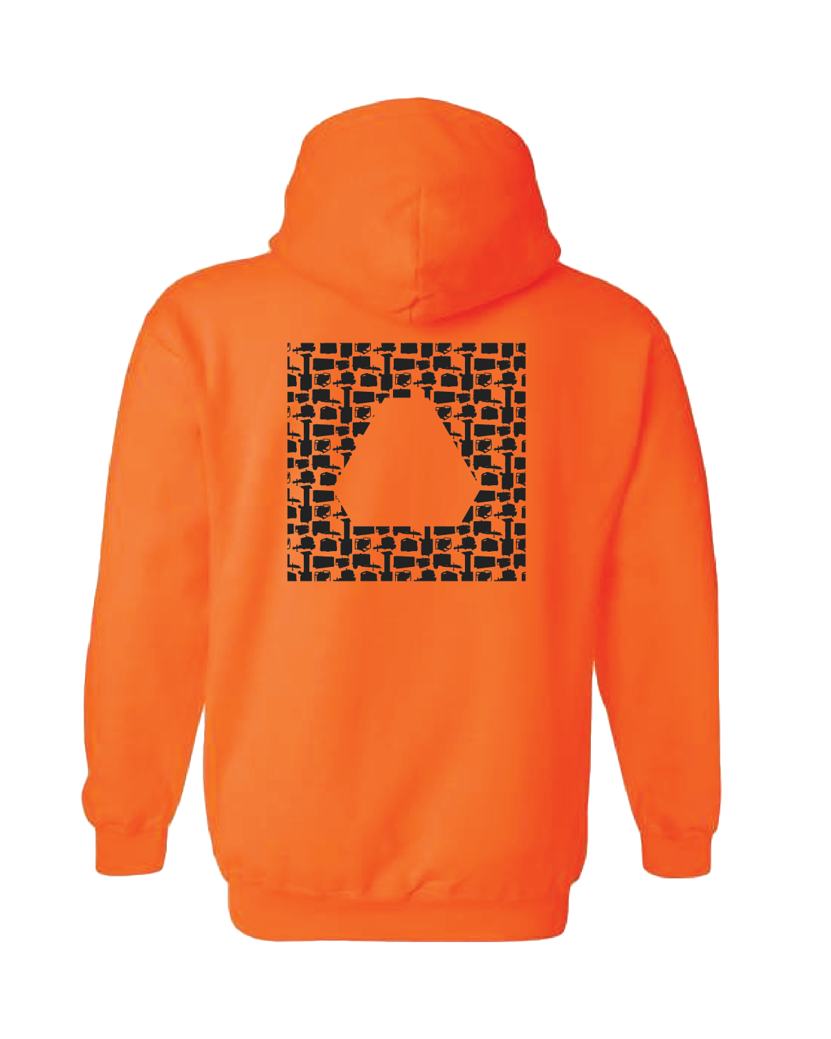 18500 Heavy Blend Hooded Sweatshirt with Advanced solution