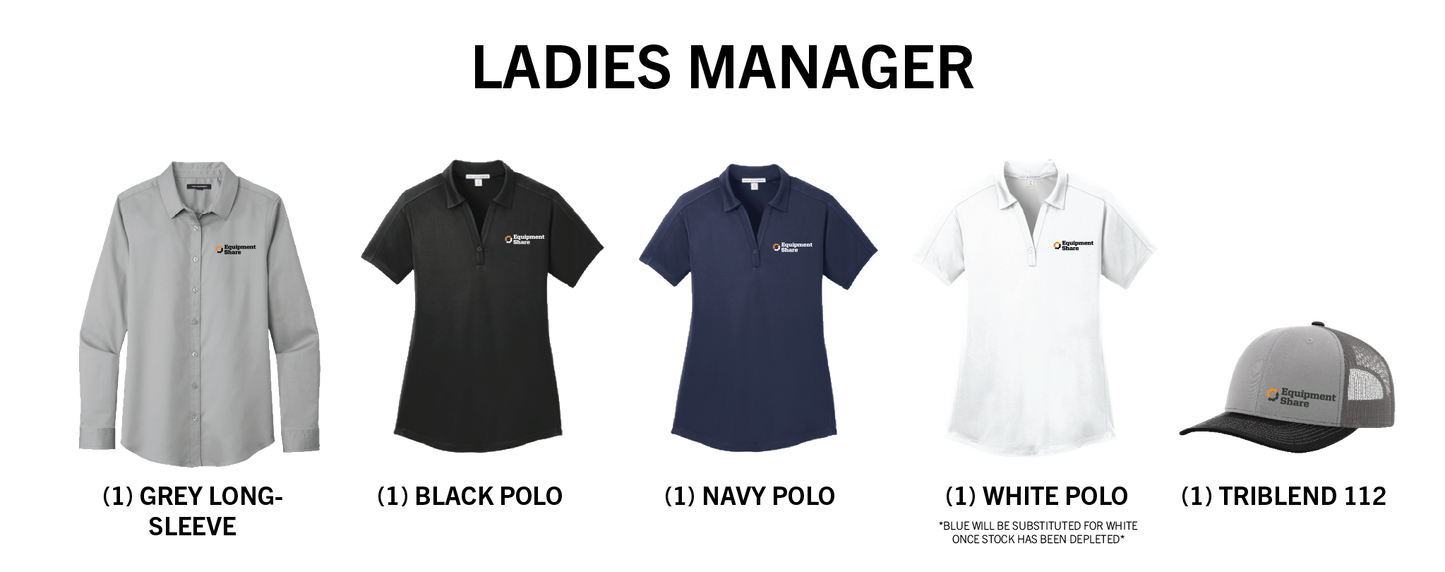 Ladies Manager Kit - Made to Order