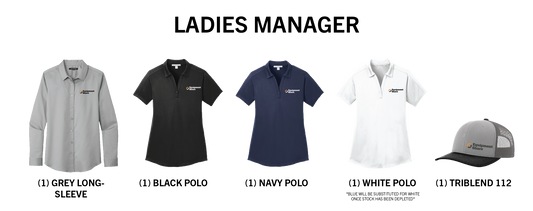 Ladies Manager Kit - Made to Order
