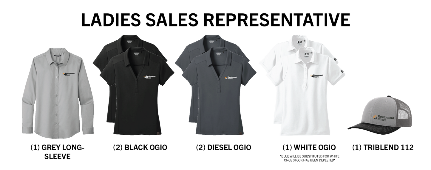 Sales Representative Ladies - Made to Order