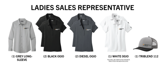 Sales Representative Ladies - Made to Order