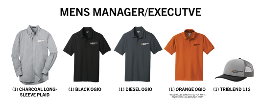 Manager/Executive Men's - Made to Order
