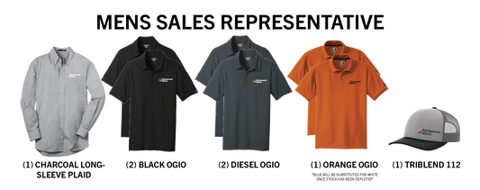 Sales Representative Mens - Made to Order