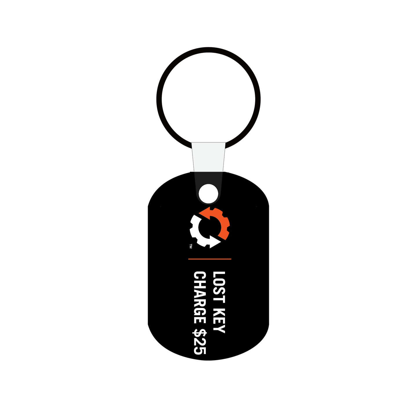 Equipmentshare Lost Key Charge Key Tag