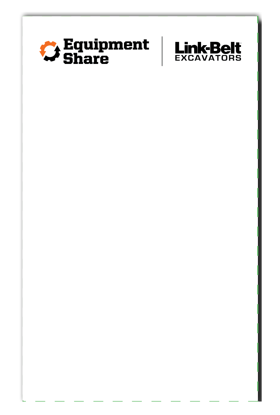 Link- Belt Scratchpad 4"x6"