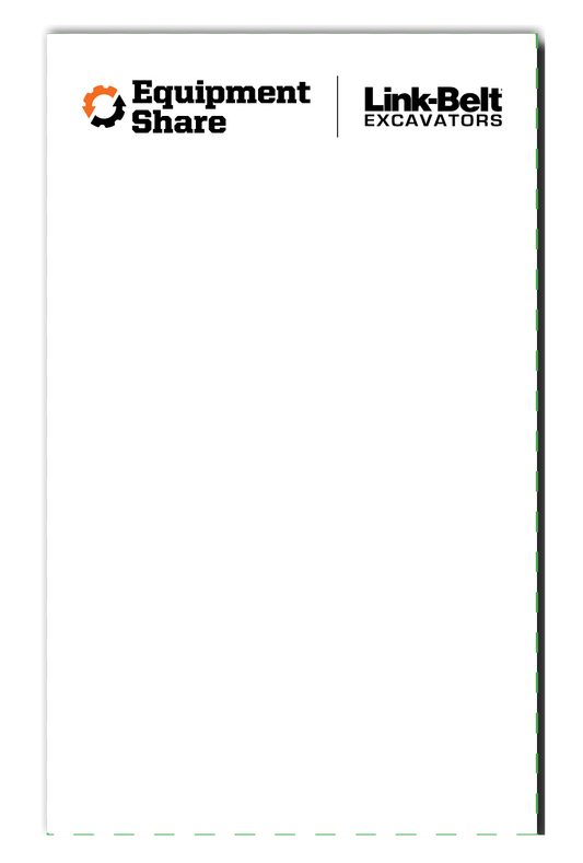 Link- Belt Scratchpad 4"x6"