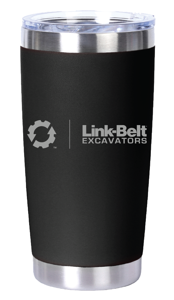 Link-Belt 20oz. Laser Engraved Stainless Steel Vacuum Tumbler