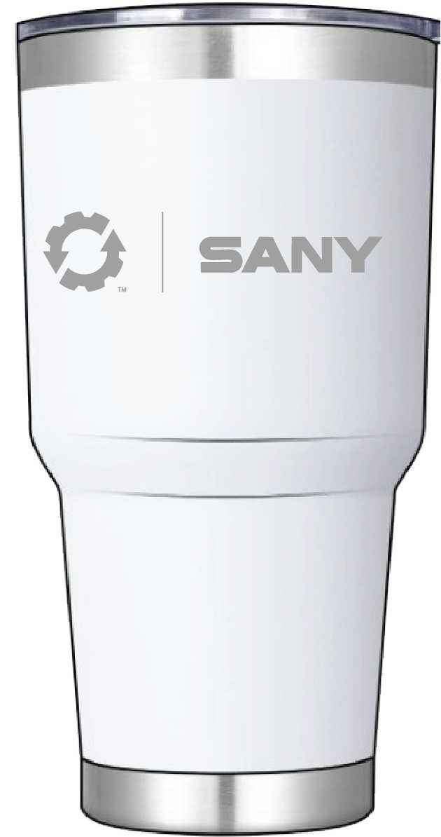Sany 30oz. Laser Engraved Stainless Steel Vacuum Tumbler