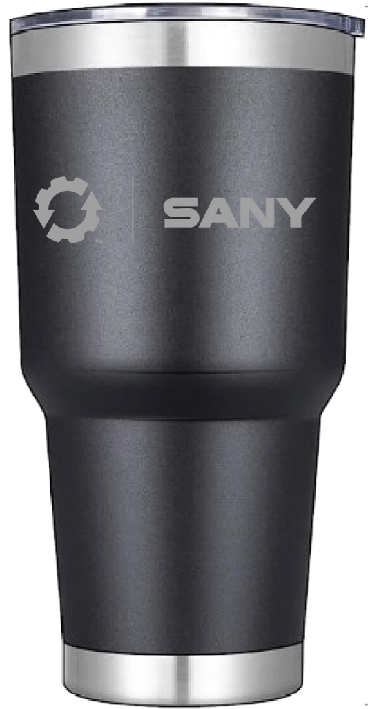 Sany 30oz. Laser Engraved Stainless Steel Vacuum Tumbler