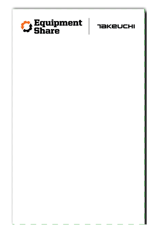 Takeuchi Scratchpad 4"x6"