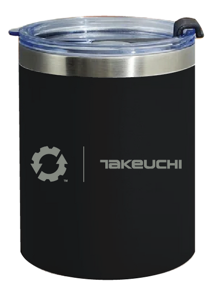 Takeuchi 12 oz Stainless Steel Tumbler Vacuum Insulated Mug