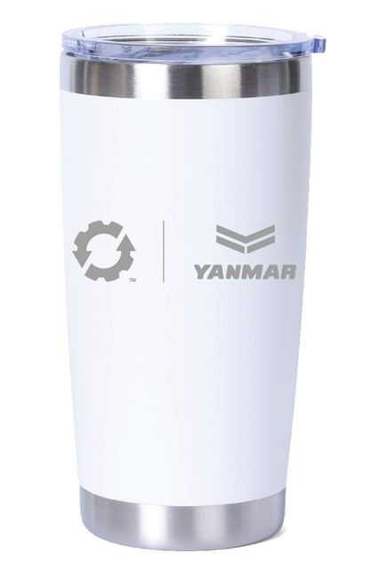 Yanmar 20oz. Laser Engraved Stainless Steel Vacuum Tumbler