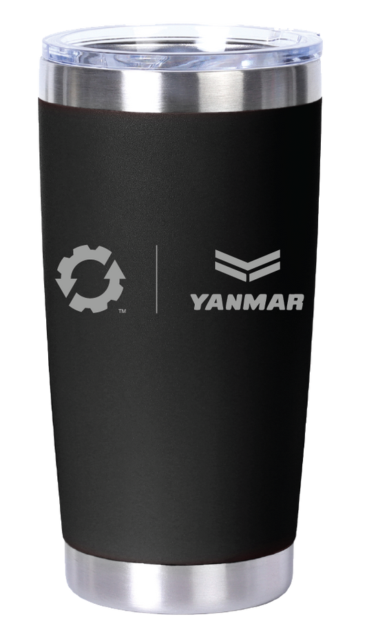 Yanmar 20oz. Laser Engraved Stainless Steel Vacuum Tumbler