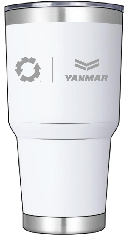 Yanmar 30oz. Laser Engraved Stainless Steel Vacuum Tumbler