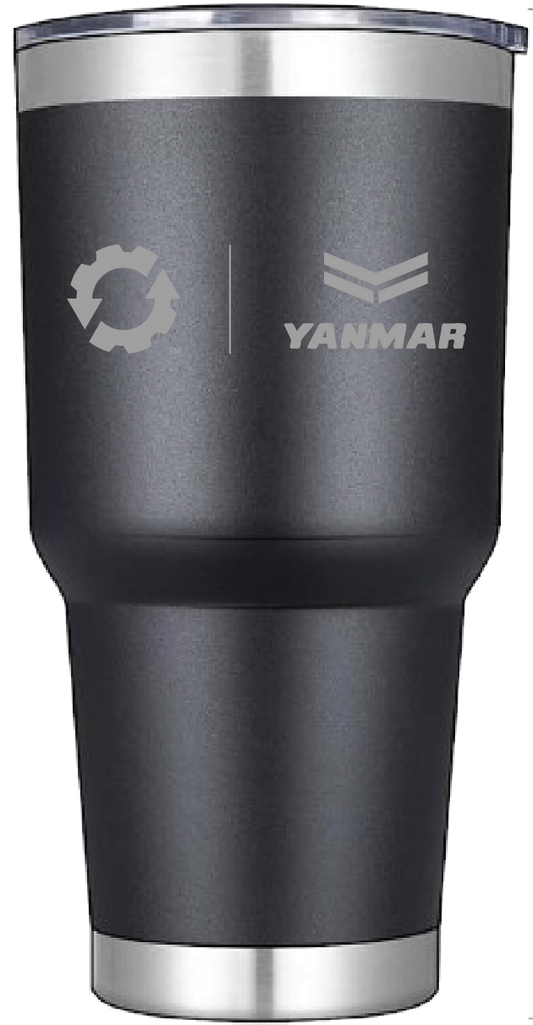 Yanmar 30oz. Laser Engraved Stainless Steel Vacuum Tumbler