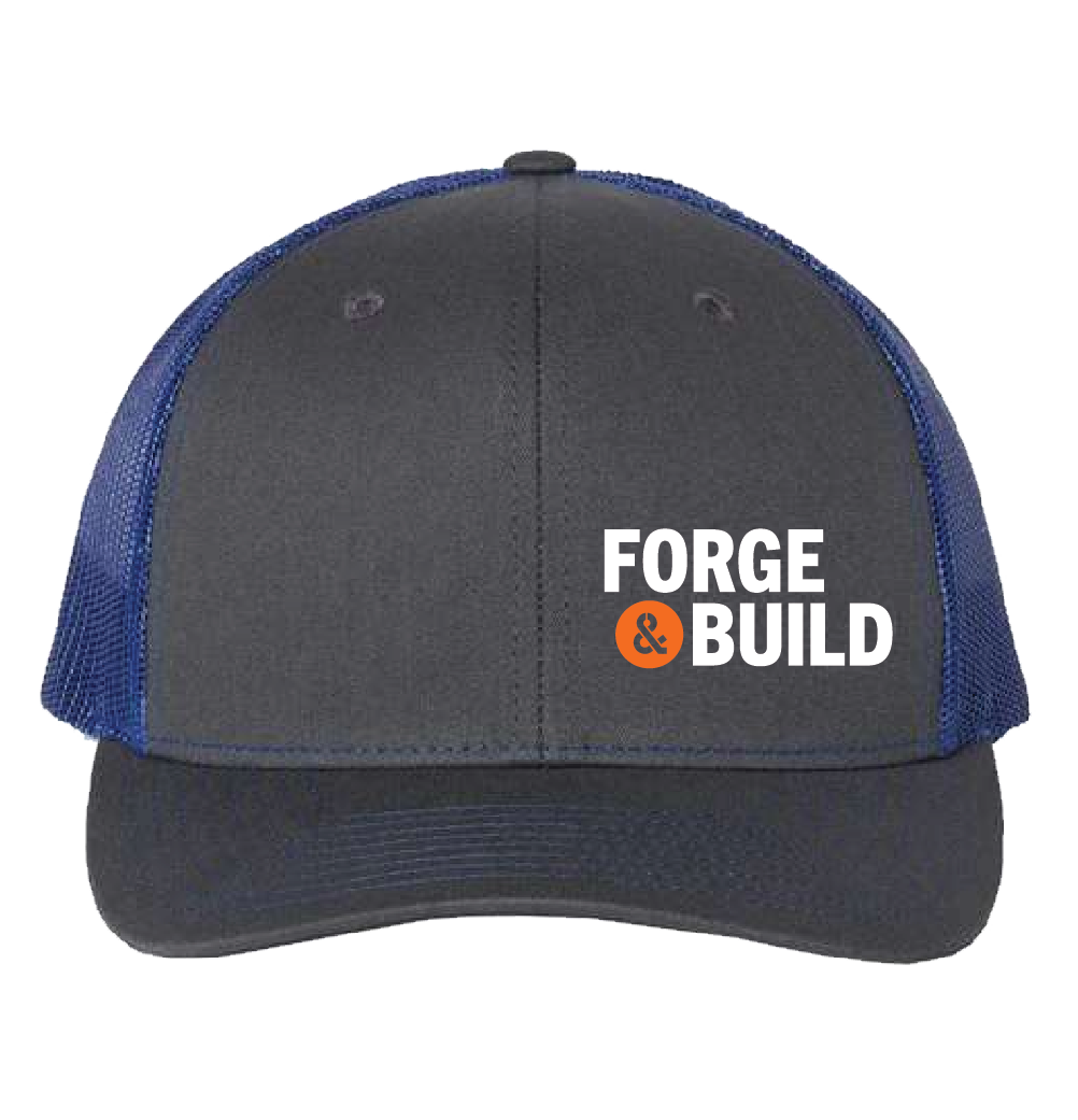 Richardson 112 Trucker Cap with Forge & Build