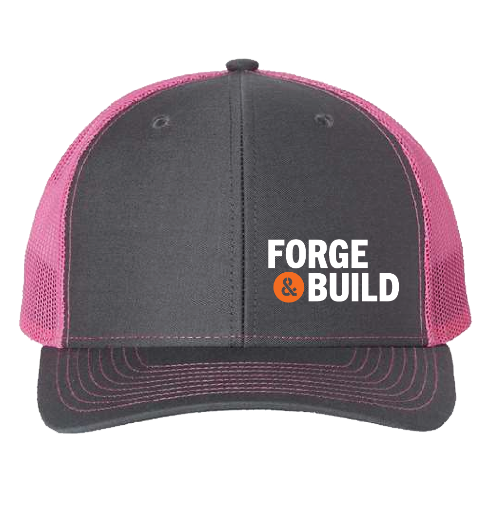 Richardson 112 Trucker Cap with Forge & Build