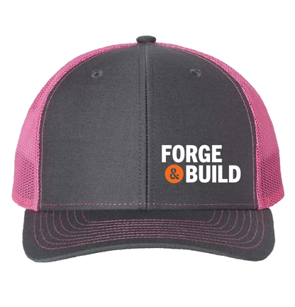 Richardson 112 Trucker Cap with Forge & Build