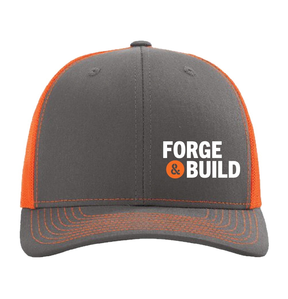 Richardson 112 Trucker Cap with Forge & Build