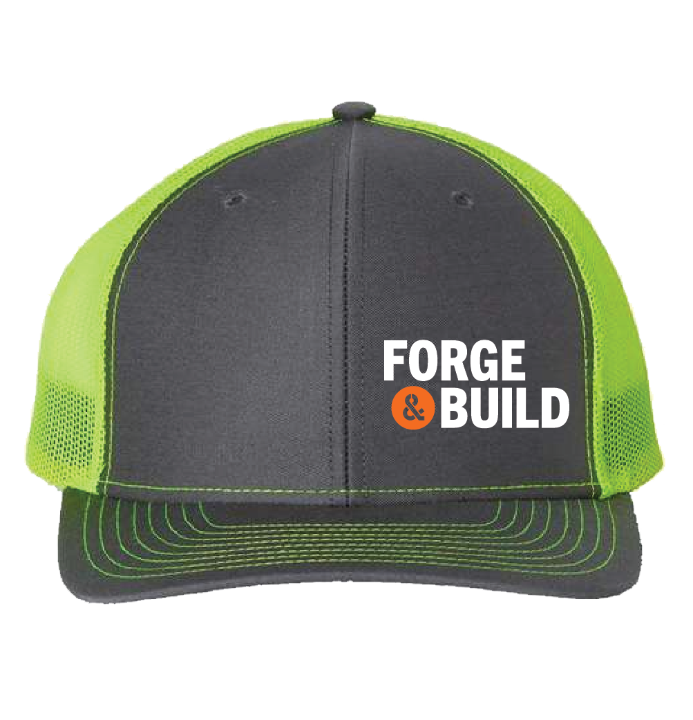 Richardson 112 Trucker Cap with Forge & Build