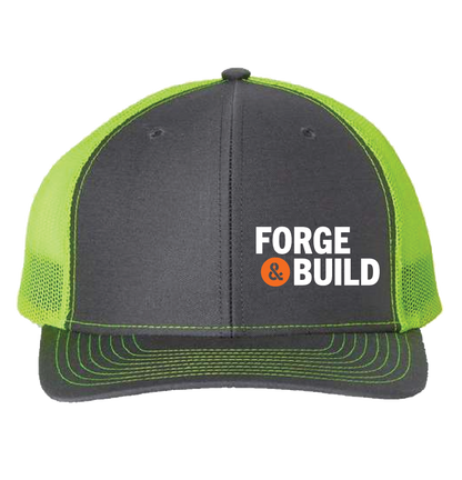 Richardson 112 Trucker Cap with Forge & Build