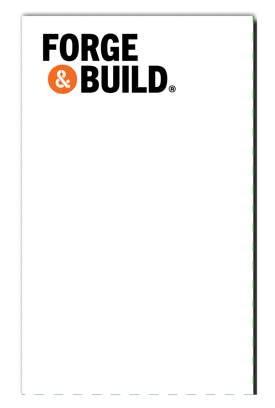 Forge & Build Scratchpad 4"x6"