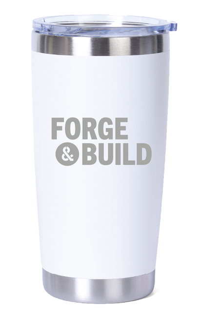 Forge & Build 20oz. Laser Engraved Stainless Steel Vacuum Tumbler