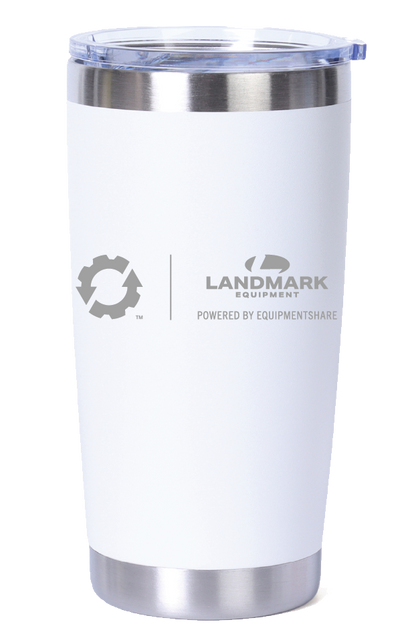Landmark 20oz. Laser Engraved Stainless Steel Vacuum Tumbler