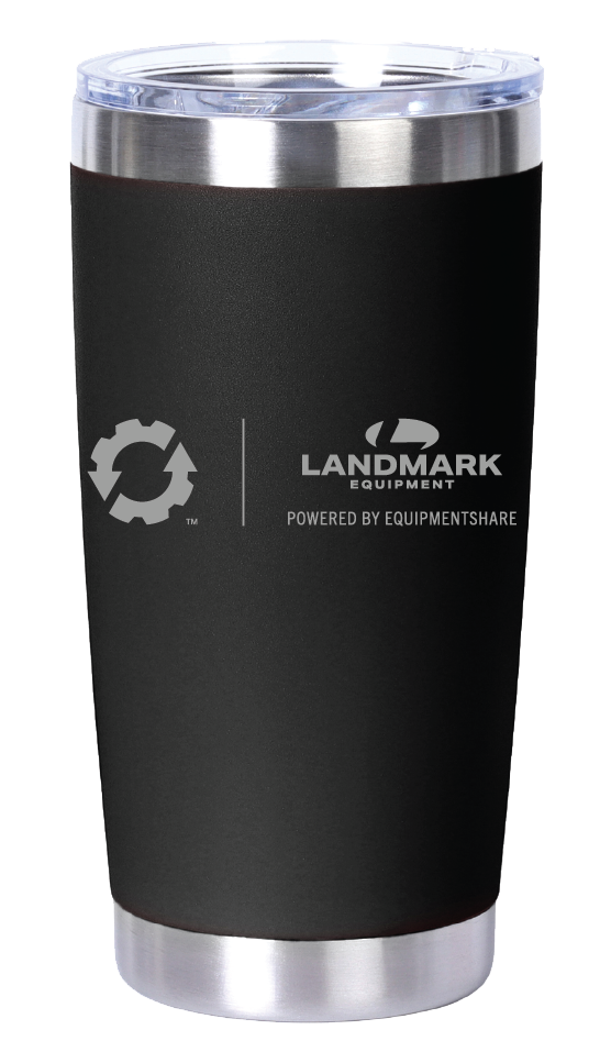 Landmark 20oz. Laser Engraved Stainless Steel Vacuum Tumbler