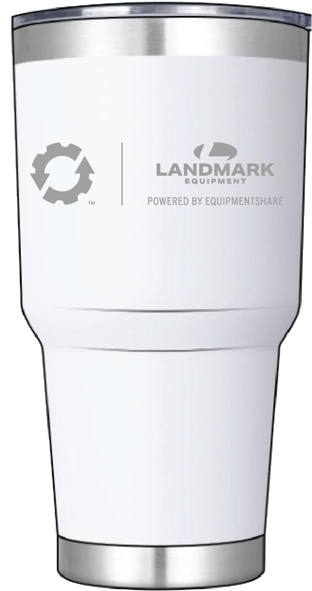 Landmark 30oz. Laser Engraved Stainless Steel Vacuum Tumbler