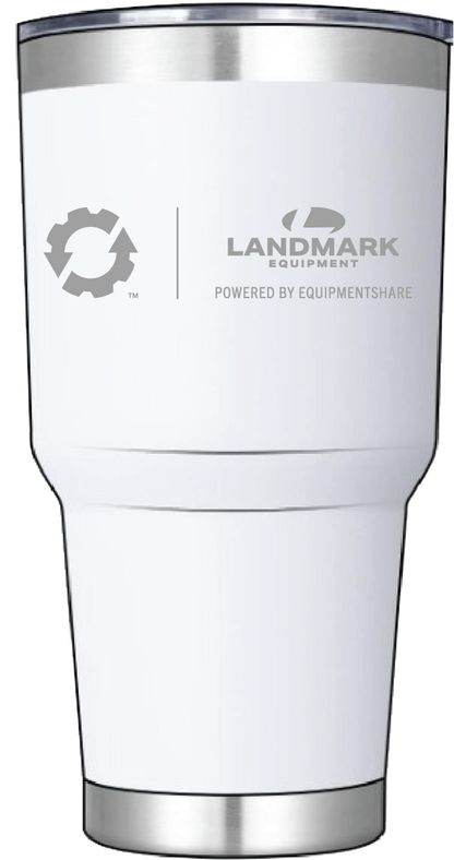 Landmark 30oz. Laser Engraved Stainless Steel Vacuum Tumbler