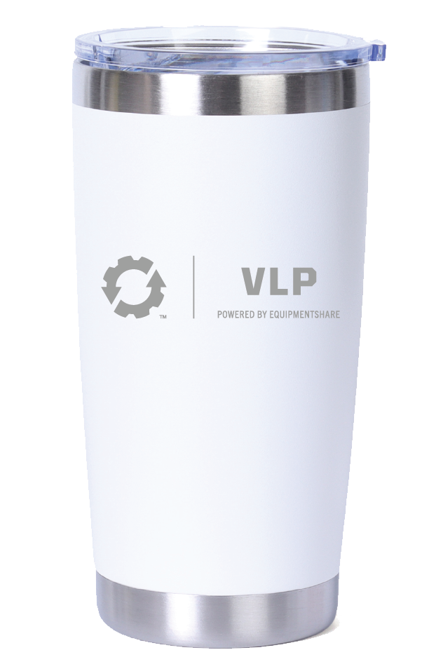 VLP 20oz. Laser Engraved Stainless Steel Vacuum Tumbler