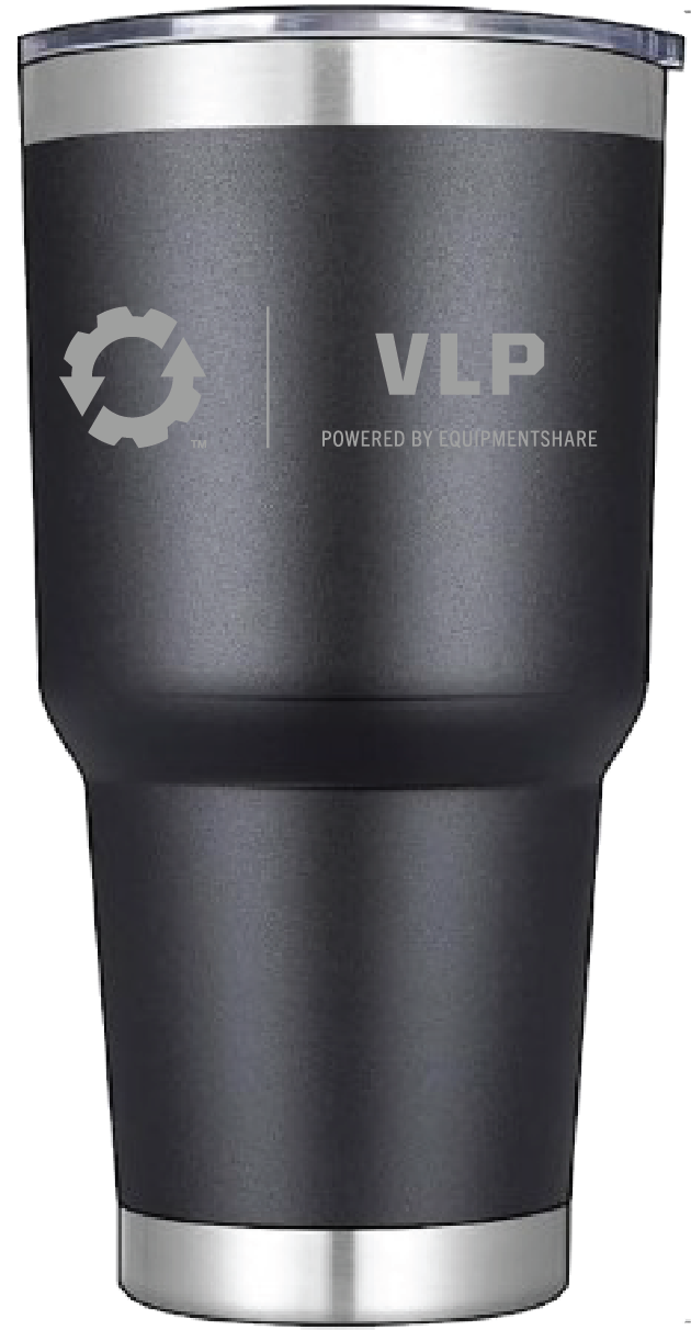 VLP 30oz. Laser Engraved Stainless Steel Vacuum Tumbler