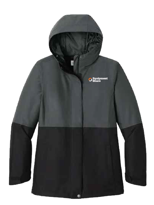 Port Authority® Women’s Insulated Heavy Ripstop Jacket -L721