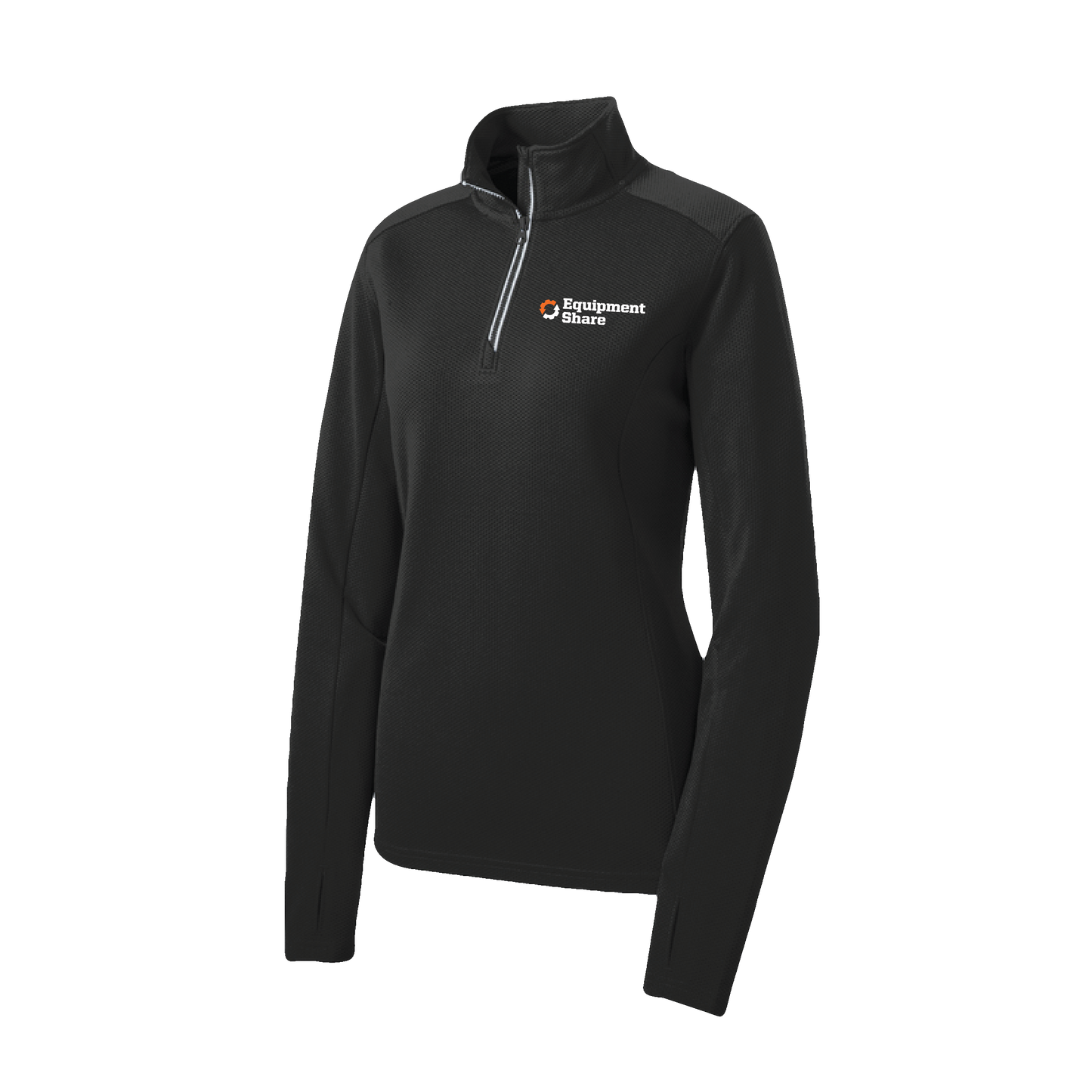 Sport-Tek Ladies Sport-Wick Textured 1/4 Zip Pullover - Made to Order