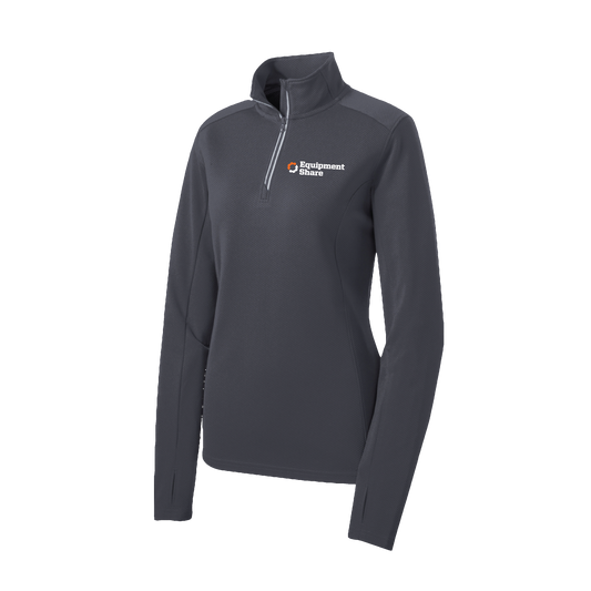 Sport-Tek Ladies Sport-Wick Textured 1/4 Zip Pullover - Made to Order