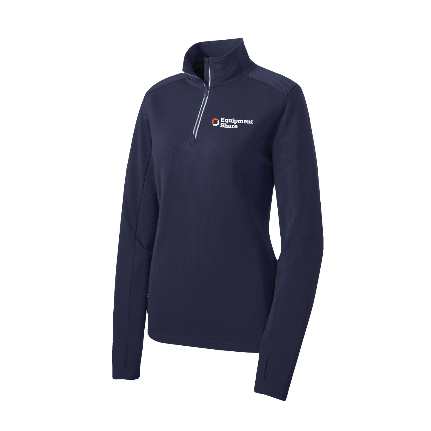 Sport-Tek Ladies Sport-Wick Textured 1/4 Zip Pullover - Made to Order