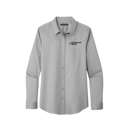 Port Authority Ladies Long Sleeve SuperPro React Twill Shirt LW808 - Made to Order